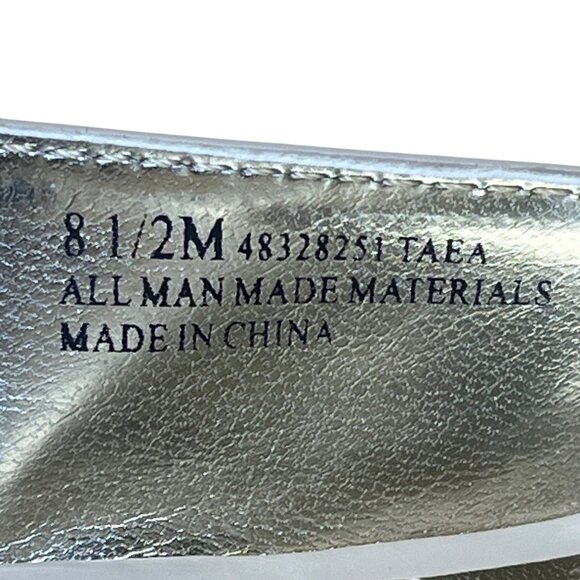 Etienne Aigner Women’s Beige Slingback Wedge Sandals Size 8.5 - Picture 6 of 11